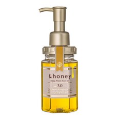 &honey 蜂蜜亮澤修護髮油 3.0, 深層滋養保濕, 改善乾燥髮絲, 100ml, 1件