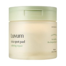 Luvum Beauty 鎮靜修護積雪草局部棉片, 1個, 60枚入