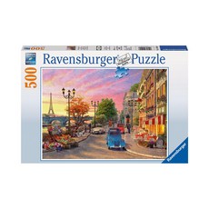 Ravensburger 維寶 巴黎夕陽拼圖 RV14505, 多色, 500片, 1盒