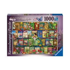 Ravensburger 維寶 復古夏日花園拼圖, 1000片, 復古夏日花園, 1盒