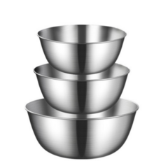 DailyPick 不鏽鋼刻度攪拌碗3件組, 1套, 攪拌碗3種