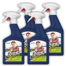 홈스타 맥스 프레쉬 주방용 세정제, 900ml, 4개