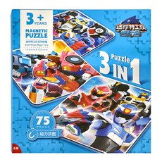 古部 迷你特攻隊系列拼圖 3歲以上, 多色, 1盒, 75
