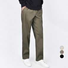 Guystory 男款寬版Powell刷毛鬆緊腰棉褲