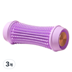 JK 腳底 小腿 足部滾輪, 3個, 圓筒型 紫色 Q彈放鬆