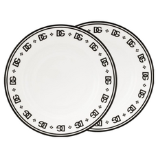 돌체앤가바나 디저트 플레이트, 2개, 접시 2p, 화이트