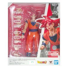 BANDAI S.H.Figuarts 超級賽亞人之神 孫悟空 可動人偶, 1盒