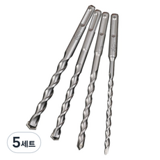델리 툴즈 SDS Plus 텅스템 스틸 다용도 드릴 해머 치즐 4p DH-YCZ004-WD1, 5세트