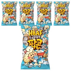 바프 소금우유맛 팝콘, 80g, 5개