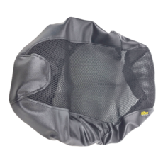 KL 格樂 SYM woo坐墊套 隔熱PU皮車墊, 黑色, 1件