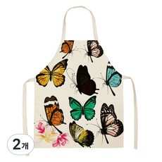 特別商店 咖啡廳 花店 美術 廚房圍裙 47 x 38 cm, 款式9, 2個