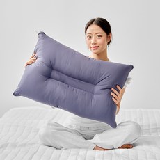 아임리빙 C자형 고밀도 워싱 빨아쓰는 수면베개, 차콜, 1개