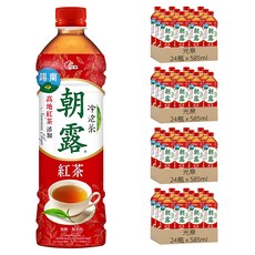 光泉 冷泡茶 朝露紅茶, 585ml, 96瓶