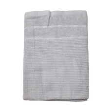 LCW HOME 純棉大浴巾 100x150cm, 淺灰色, 1條