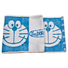 Doraemon 哆啦A夢 運動長毛巾 100%棉 20X110CM, 915921, 1個