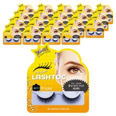 lashtoc 一觸式假睫毛, 3D立體型, 20個