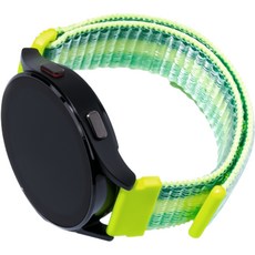 쉴드랩 갤럭시워치3 45mm 46mm 호환 스포츠루프 스트랩 22mm 시계줄 밴드, 포인트플래쉬