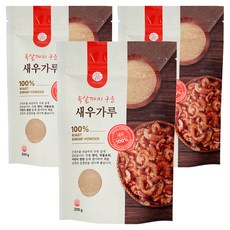 강고집 속살까지 구운 새우가루, 200g, 3개