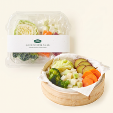 프리미엄 간편 야채찜용 채소 모둠, 450g, 1개