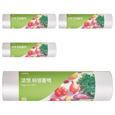 comet 捲筒型食物保鮮袋, XXL(37 x 50cm), 450張, 4個