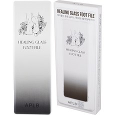 Apleb 癒合玻璃足樁去角質劑, 黑色的, 1個