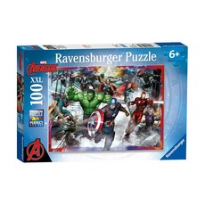 Ravensburger 德國維寶 拼圖 復仇者聯盟 XXL 100片, 6歲以上, RV10771, 1盒