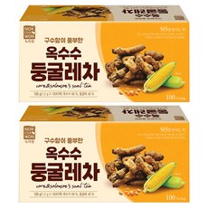 녹차원 옥수수 둥굴레차, 1.2g, 100개입, 2개