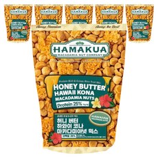 HAMAKUA 蜂蜜奶油夏威夷科納夏威夷豆綜合堅果, 6個, 75g