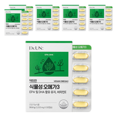 Dr.UN 植物性Omega-3, 30錠, 6個