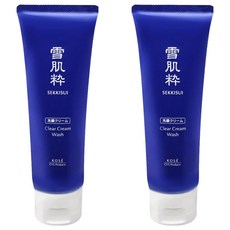 KOSE 高絲 SEKKISUI 雪肌粹 潔淨洗面乳, 深層清潔毛孔, 溫和不乾澀, 日本7-11專賣, 120g, 2條