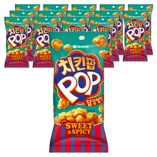 오리온 치킨팝 닭강정맛, 65g, 15개