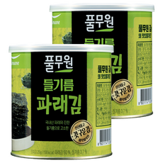 Pulmuone 圃美多 紫蘇油青海苔罐頭, 2罐, 25g