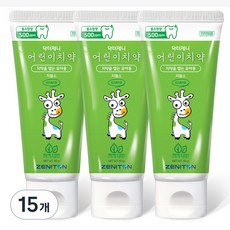 ZENITON 兒童牙膏, 15個, 60g