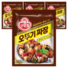 오뚜기 짜장 깊고 풍부한맛, 1kg, 4개