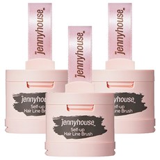jennyhouse 婕宜彩妝 Jenny House 自升髮際線刷 4g, 深棕色, 3個