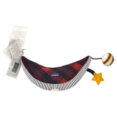 PET PARADISE 寵物天堂 寵物玩具 月亮格紋紅 帶貓薄荷, 1個