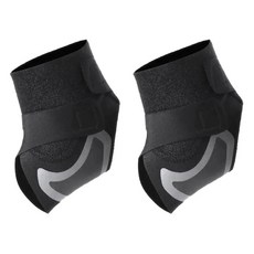 mongblack 輕薄彈性運動踝部支撐帶 AG1 左右腳組, 1套