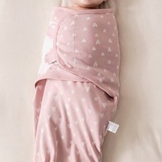 Starbean 新生兒用圖案魔鬼氈純棉包巾 M