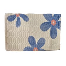 冰絲乳膠涼感腰枕防滑坐墊, 花開空藍