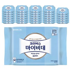 마이비데 크리넥스 클린케어 화장실용 물티슈, 55g, 46매, 36개