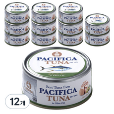 퍼시피카튜나 인 올리브 오일, 150g, 12개