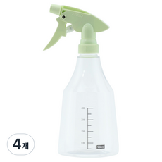 APOLLO 분무기 500ml, 그린, 4개