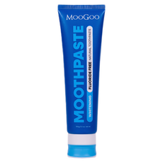 MOOGOO 淨白無氟天然牙膏, 100g, 1條