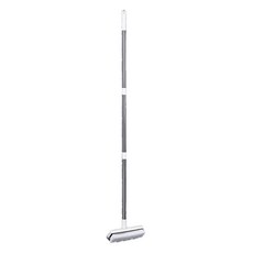 360度可旋轉二合一地板清潔刷, 白色 + 銀色, 1支