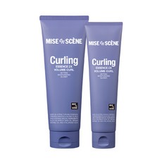 미쟝센 컬링 에센스 2X 볼륨 컬 크림 250ml + 150ml, 1세트