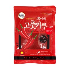 복이네먹거리 국산 햇고추가루 매운맛(청양20%) 김치/김장용, 1kg, 1개