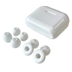 Pogeun商店 舒適好眠防噪音睡眠耳塞組 白色, 1個