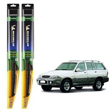 MICHELIN 米其林 Radius Hydroedge混合式雨刷組, KGM New Musso Van 1998年~2005年