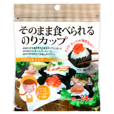 Usagimochi 木村 紙杯造型烤海苔 24枚入, 16g, 1包