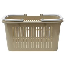 GINI HOMEWARE 3165 多功能野餐方形提籃 S(30 X 20.2 X 16cm) 7.5L 奶茶色 1個